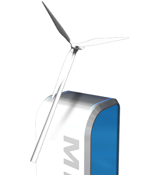 風力発電機ハブ加工［エネルギー］ - 芝浦機械